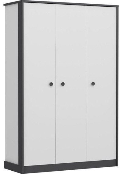 Life Gardırop Beyaz - Antrasit