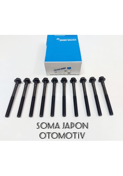 Corolla 88-97 1,3 2e 12v Silindir Kapak Civata Saplama Takımı Ae92 Ae100 Ae101 14-55001-01