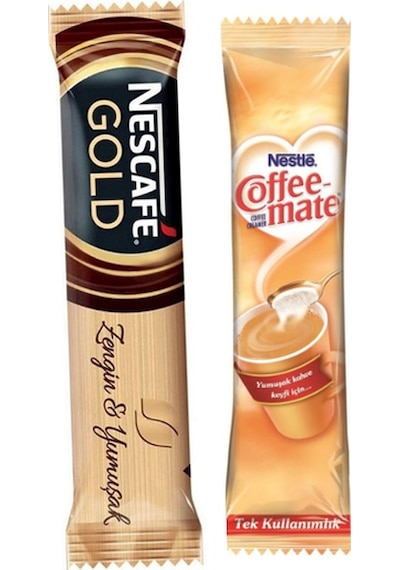 Nescafe Gold Hazır Kahve 100 x 2 G + Coffee Mate Kahve Kreması 100 x 5 G