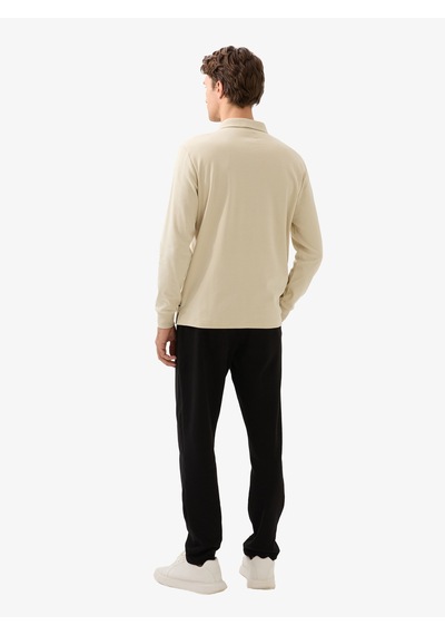 Erkek Polo Yaka T-shirt 40819 - Krem Krem