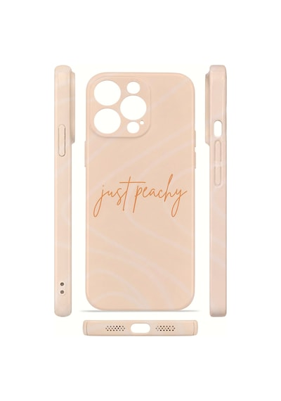 Apple iPhone Uyumlu 14 Pro Max Vorian İnce Kamera Korumalı Mika Kılıf Just Peachy Just Peachy Mika