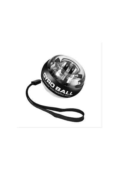 Autostart Çantalı Multilight Powerball Bilek Egzersiz Topu Siyah