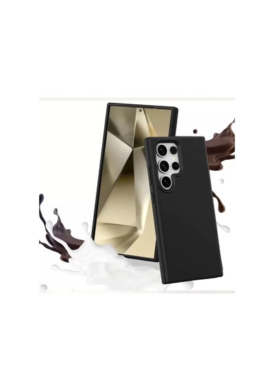 Newface Samsung Galaxy S24 Ultra Kılıf First Silikon - Koyu Yeşil