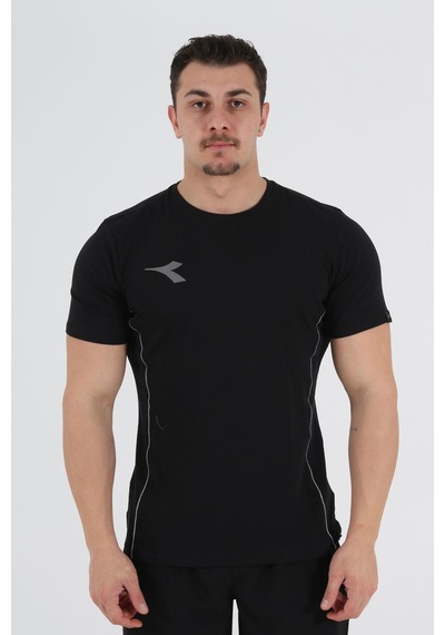 Diadora Satürn Antrenman T-Shirt Siyah