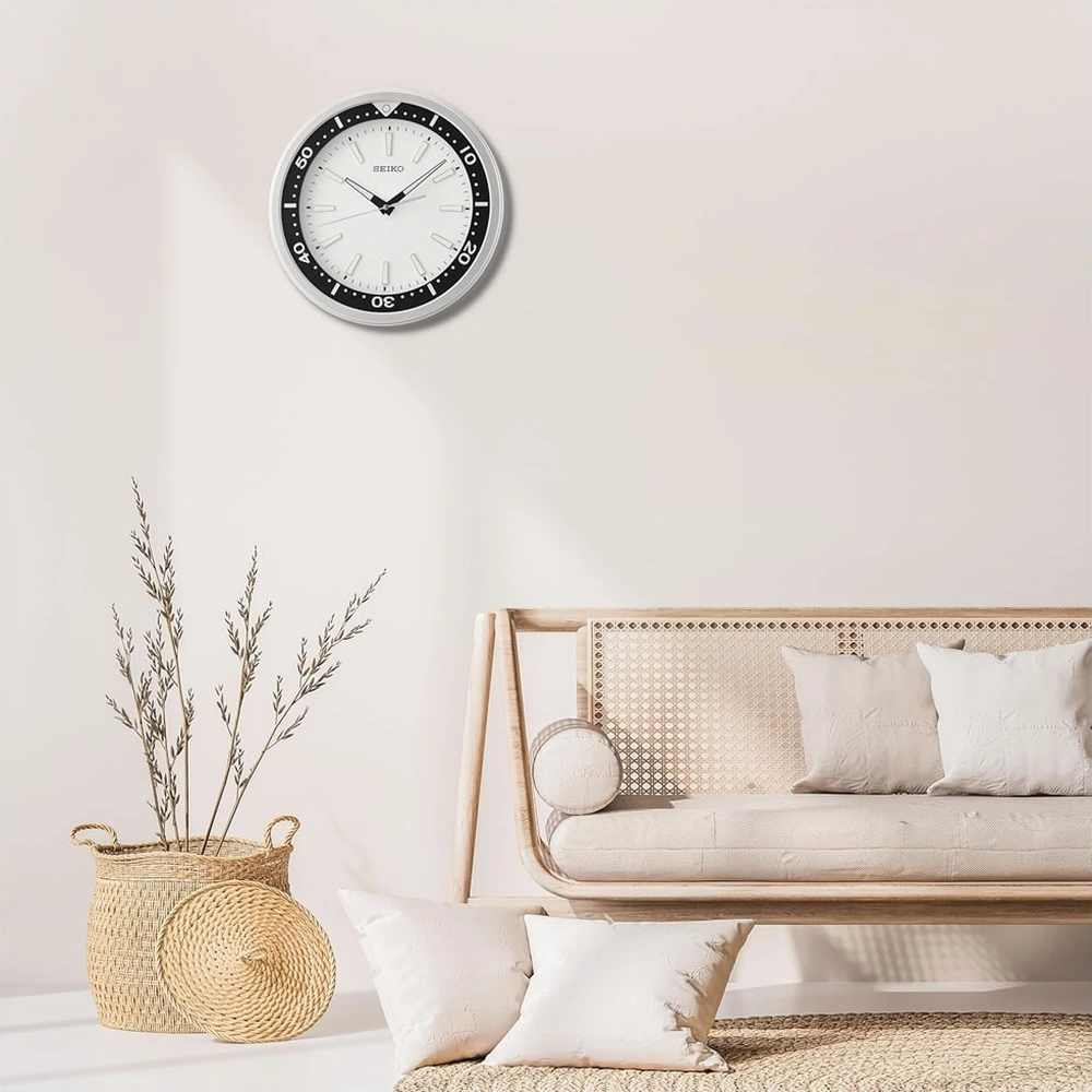 Seiko Clock Qxa723s Duvar Saati Beyaz