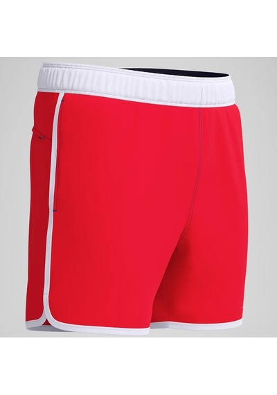 Speedo Solid Logo Volley 16" Erkek Şort Mayo Kırmızı