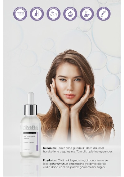 wrinkle Serum Retinol Peptide - Karşıtı Ve Yenileyici Bakım 30 Ml