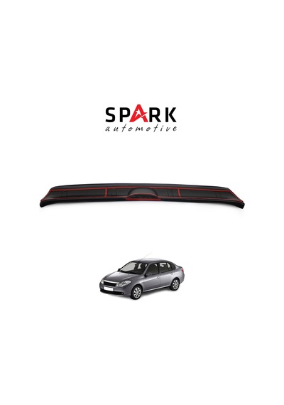 Renault Symbol 2009-2013 Yıl Aralığı Uyumlu Arka Tampon Eşiği Mat