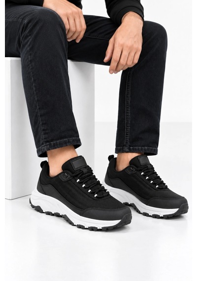 Ht Hotin Mare Unisex Outdoor İçi Yünlü Kauçuk Taban Ayakkabı - Siyah-beyaz SİYAH-BEYAZ Ht Hotin Mare Unisex Outdoor İçi Yünlü Kauçuk Taban Ayakkabı - Siyah-beyaz SİYAH-BEYAZ