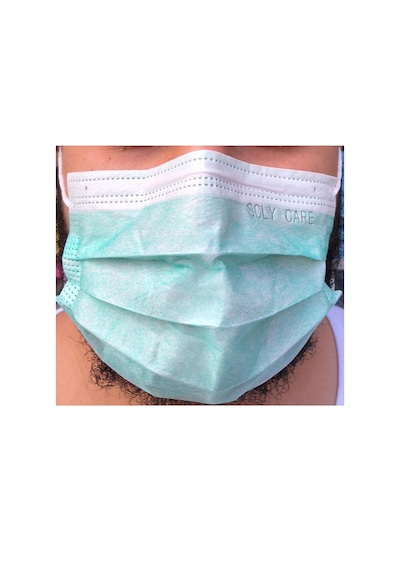 Soly Care Meltblown 3 Katlı Telli Ultrasonic Cerrahi Maske 50Adet