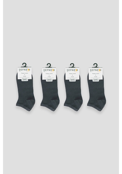 Defne Baby 4 Çift Bamboo Çocuk Çorap Siyah