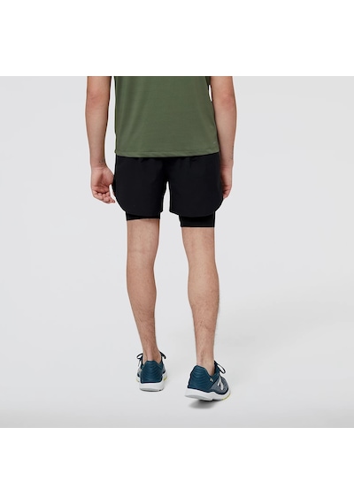 New Balance Erkek Şort Ms23282-bk Ms23282-bk Siyah