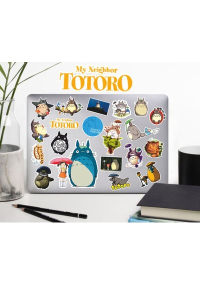 Komşum Totoro Sticker Seti Laptop Ajanda Notebook Tablet Telefon Defter Etiket Bullet Journal Diğer