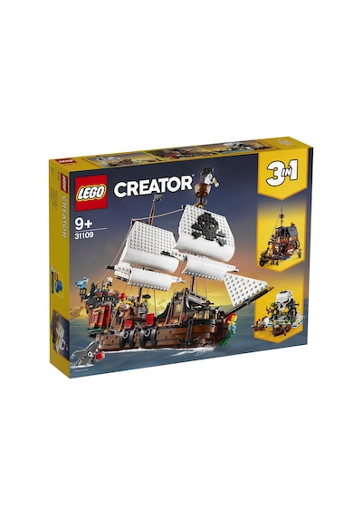 LEGO ® Creator Korsan Gemisi 31109 - 9+ Yaratıcı Oyuncak Yapım Seti (1264Parça)