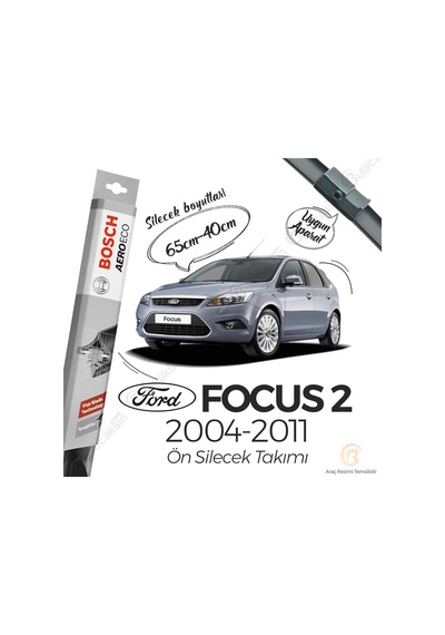 Ford Focus Muz Silecek Takımı 2004-2011 Bosch Aeroeco N11.3428