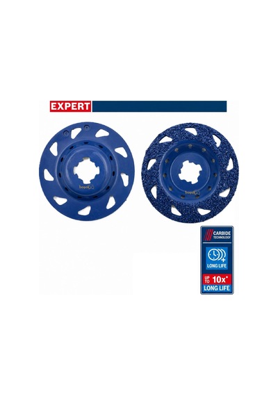 Bosch Expert 115 Mm X-lock Çok Amaçlı Karbür Taşlama Diski Orta Konik 2608901688