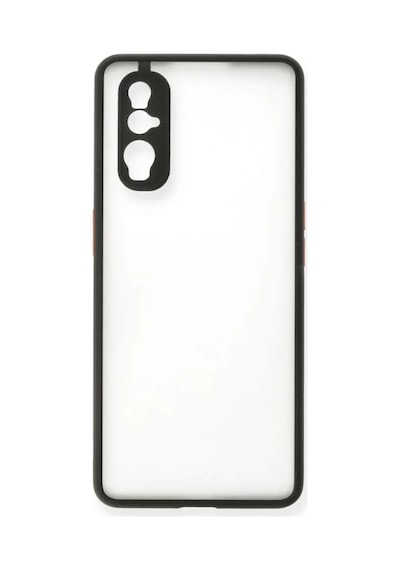 Jenerik Oppo Find X2 Kılıf Montreal Silikon Kapak - Siyah