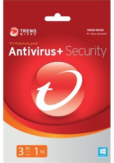 Trend Micro Ti00239847D Antivirüs Titanium 3 Kullanıcı 1 Yıl Tr K