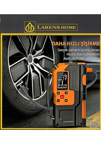 Araç Takviye Cihazı Ve Hava Kompresörü 12v