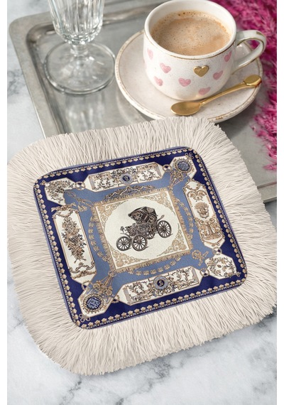 Zarif Vintage Arabalı Saçaklı Sunum Peçetesi-klasik Lüks Retro Lacivert Bardak Altlığı Mendil Mat Kumlu Zeytin Zarif Vintage Arabalı Saçaklı Sunum Peçetesi-klasik Lüks Retro Lacivert Bardak Altlığı Mendil Mat Kumlu Zeytin