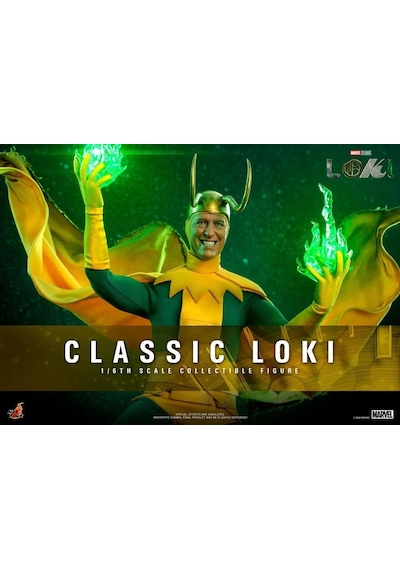 Hot Toys Classic Loki Sixth Scale Figure - 909995 Tms073 - Marvel Comics / Loki