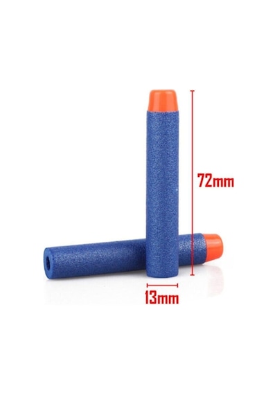 Mermisi Sünger Yedek Mermi Soft Bullet 100'lü