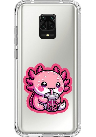 Xiaomi Redmi Note 9 Pro Uyumlu Şeffaf Kılıf New Minies 4 Tasarımlı
