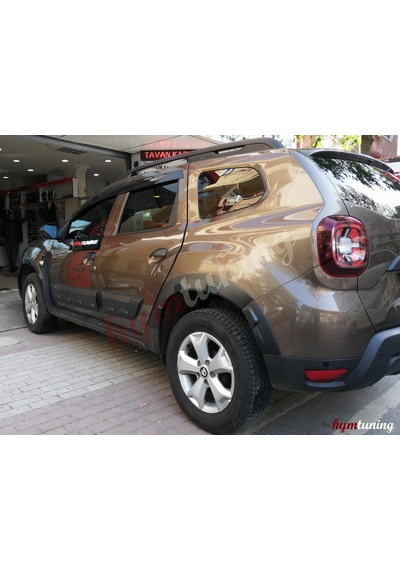 Dacia Duster Cam Rüzgarlığı Mugen Tip 2018-Sonrası Parlak Siyah I