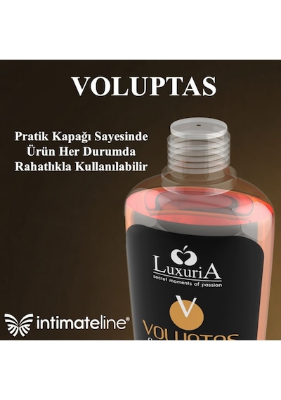 İntimateline Voluptas Karamel Aromalı Isıtıcı 100 Ml Masaj Jeli