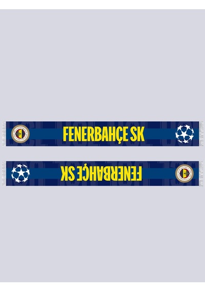 Fenerbahçe Mavi Şampiyonlar Ligi Starball Unisex Şal