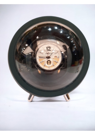 Watch Winder, Otomatik Saat Kurma Kutusu Yuvarlak Model