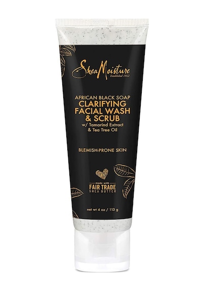 Shea Moisture Afrika Siyah Sabunu Yüz Yıkama ve Peeling 113GR