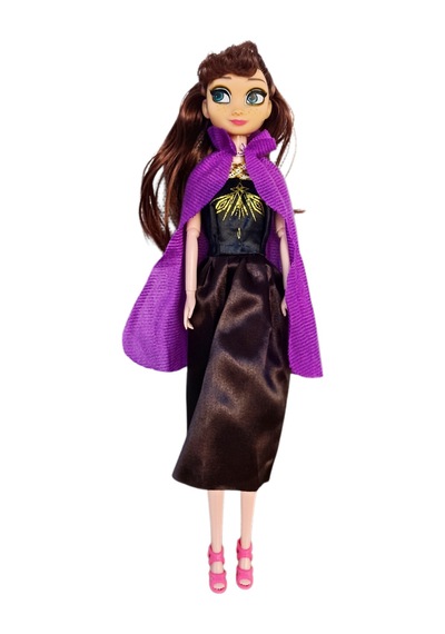 Dev Boy Parti Maske Elsa Ve Anna 2'li Set Ayakkabı Karlar Ülkesi Figür Oyuncak 30 Cm.