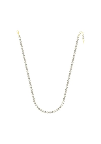 Merano Design 5mm Gold Su Yolu Kolye Turkuaz