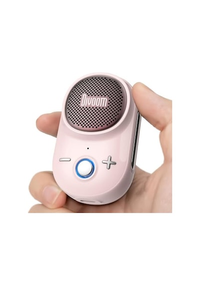 Divoom Itour-s Taşınabilir Mini Giyilebilir Bluetooth Hoparlör, Büyük Ses Ve Punchy Bas, Klipsli Tasarım, Ip67 Su Geçirmez Ve Toz Geçirmez, 10 Saat Çalma Süresi, Ev, Seyahat, Ofis Ve Dış Mekan İçin