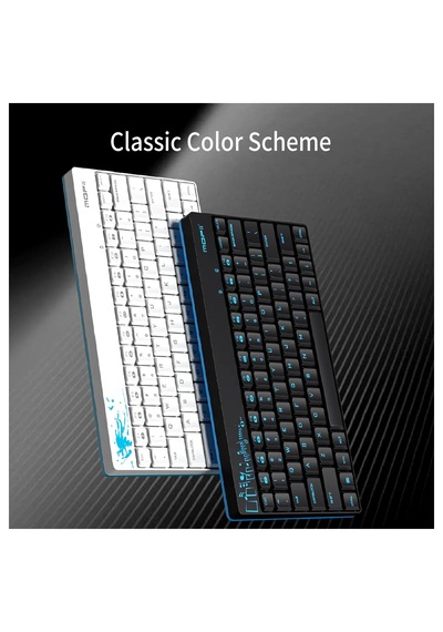 Mofıı X210 Kablosuz Klavye Mouse Seti 2.4g İnce Kompakt 79 Tuş Set Optik