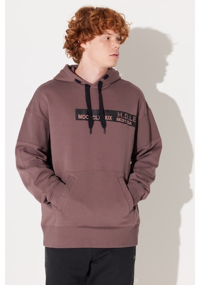 Lee Loose Fit Rahat Kesim Kapüşonlu İçi Polarlı Sırt Baskılı Kahverengi Sweatshirt L232283640 Çok Renkli Lee Loose Fit Rahat Kesim Kapüşonlu İçi Polarlı Sırt Baskılı Kahverengi Sweatshirt L232283640 Çok Renkli