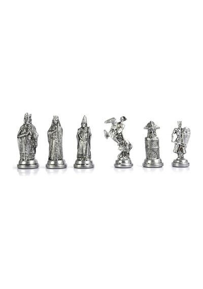 Gifthome Metal Satranç Takımı-büyük osmanlı ve bizans antik Ve Rusti