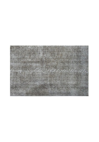 El Dokuması Vintage Yün-pamuk Gri Halı 29002 205 X 320 Cm
