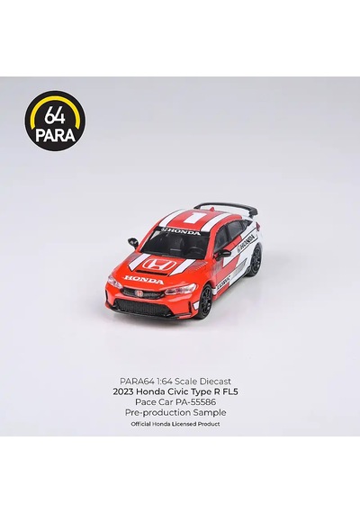 Para64 Honda 2023 Civic Type R Fl5 Red Pacecar Pa-55586 Çok Renkli