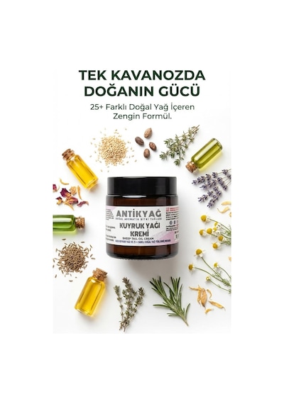 Antikyağ Kuyruk Yağı Kremi 100  ML