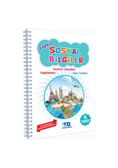 4. Sınıf Farklı Sosyal Bilgiler Defterim / Kolektif / Tandem Yayınları / 9786052285428