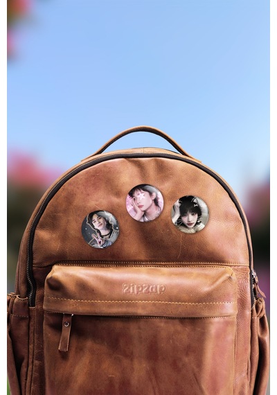 Hyunjin Stray Kids Kpop Çanta Süsü Rozet İğneli Buton Rozet Seti 3 Adet Üçlü