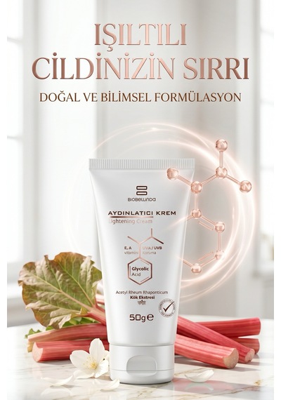 Doğal Aydınlatıcı Yüz Bakım Krem 50ml