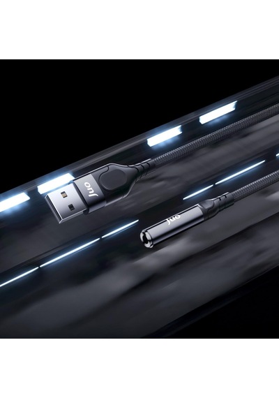 Usb-a To 3.5mm Jack Kulaklık Mikrofon Aux Dönüştürücü Harici Ses Kartı
