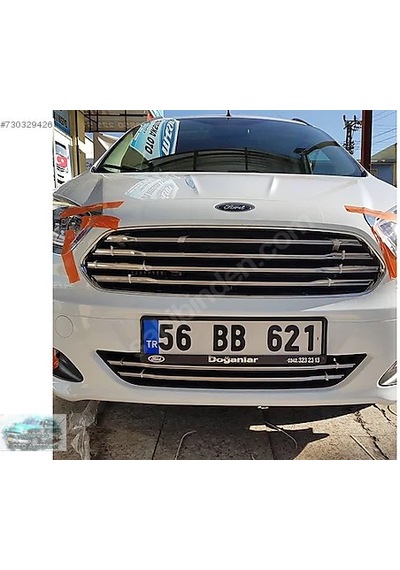 Ford Courier Krom Ön Panjur Seti 6 Prç  Model 2014-2018 N11.5580