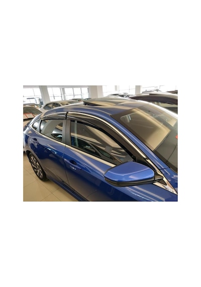 Honda Civic Fc5 2016-2021 Cam Alt Çıta Kromu Nikelajı
