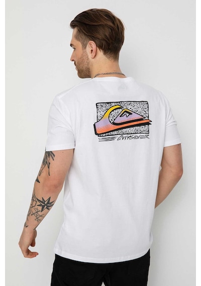 Quiksilver Retrofade Erkek Tişört EQYZT07231-WBB0 Beyaz