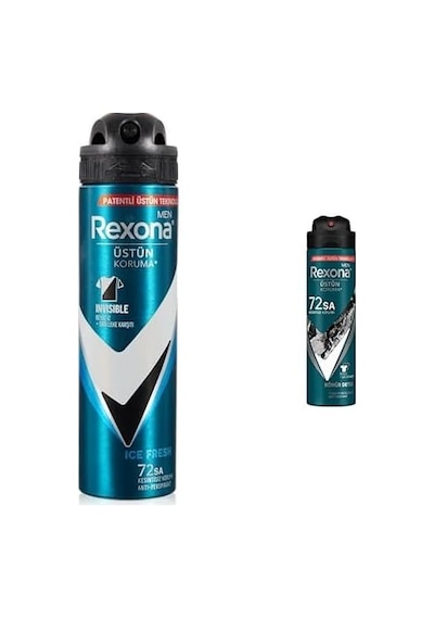 Men Adv Inv Ice Spr.d5 Ve Rexona Men Erkek Sprey Deodorant Kömür Detox 72 Saat Kesintisiz Üstün Koruma 150 Ml