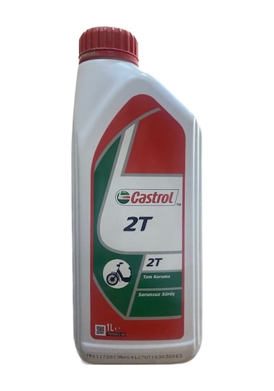 Castrol 2t 1 L 2 Zamanlı Mineral Bazlı Motosiklet Yağı 12 Adet N11.2769